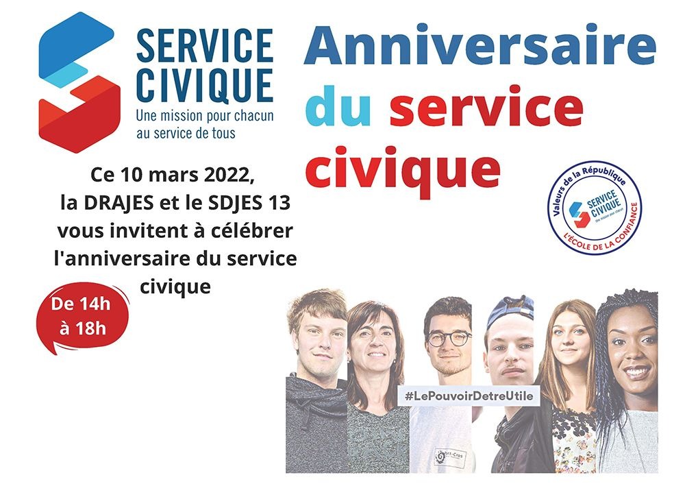 Anniversaire du Service Civique – 10/03/2022